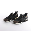 Louis Vuitton Runaway line 21 years Mesh x Leather Sneakers in Black, Size 40 EU Secondhand