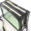 Louis Vuitton Soft Trunk Monogram Prism Crossbody Bag in Black x Holographic M55932 Secondhand