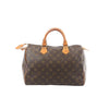 Louis Vuitton Speedy 30 Monogram Canvas Handbag in Brown M41526 Secondhand
