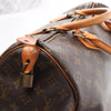 Louis Vuitton Speedy 35 Monogram Canvas Handbag in Brown M41524 Secondhand