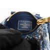 Louis Vuitton Speedy Micro Monogram Denim Handbag in Blue Secondhand