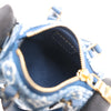 Louis Vuitton Speedy Micro Monogram Denim Handbag in Blue Secondhand