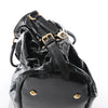 Louis Vuitton Surya XL Monogram Mahina Patent Leather Shoulder Bag in Black M95796 Secondhand