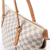 Louis Vuitton Totally MM Damier Azur Shoulder Bag in Beige N51262 Secondhand