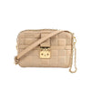 Louis Vuitton Troca MM Damier Quilt Crossbody Bag in Beige M59111 Secondhand