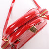 Louis Vuitton Monogram Vernis Alma BB Handbag in Red M90174 Secondhand