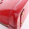 Louis Vuitton Monogram Vernis Alma BB Handbag in Red M91606 Secondhand