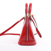 Louis Vuitton Monogram Vernis Alma BB Handbag in Red M91606 Secondhand