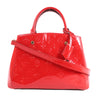 Louis Vuitton Vernis Montaigne BB Handbag in Red M50170 Secondhand