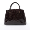 Louis Vuitton Vernis Montaigne BB 2Way Handbag in Amarante M50403 Secondhand