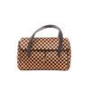 Secondhand Louis Vuitton Lionne Damier Sauvage Pony-style Leather Handbag in Brown M92131