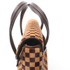 Secondhand Louis Vuitton Lionne Damier Sauvage Pony-style Leather Handbag in Brown M92131