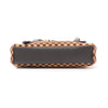 Secondhand Louis Vuitton Lionne Damier Sauvage Pony-style Leather Handbag in Brown M92131