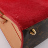 Louis Vuitton x Christian Louboutin Monogram Iconoclast Handbag in Brown x Red M41234 Secondhand