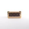 Secondhand Louis Vuitton x Takashi Murakami Mini Square Trunk Handbag in Brown M13127