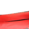 Louis Vuitton x Yayoi Kusama Bow 12 years Leather Polka Dot Ballet Flats in Red x Black, Size 38.5 EU Secondhand
