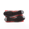 Louis Vuitton x Yayoi Kusama Bow 12 years Leather Polka Dot Ballet Flats in Red x Black, Size 38.5 EU Secondhand