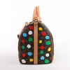 Louis Vuitton x Yayoi Kusama Monogram Keepall Bandouliere 45 Travel Bag M46377 Secondhand