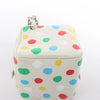 Louis Vuitton x Yayoi Kusama Square Bag Leather Handbag in White Secondhand