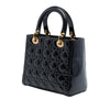 Dior Medium Patent Cannage Lady Dior Secondhand