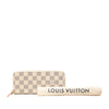 Louis Vuitton Damier Azur Clemence Long Wallet Secondhand