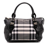 Burberry Beat Check Nylon Ellers Satchel Secondhand