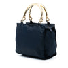Prada Tessuto Metal Handle Bag Secondhand