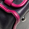 LOEWE Grained Bicolor Calfskin Cruz Satchel Secondhand