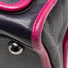LOEWE Grained Bicolor Calfskin Cruz Satchel Secondhand
