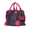 LOEWE Grained Bicolor Calfskin Cruz Satchel Secondhand