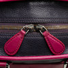 LOEWE Grained Bicolor Calfskin Cruz Satchel Secondhand