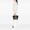 Celine Micro Tricolor Leather Luggage Tote Secondhand