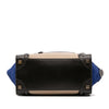 Celine Micro Tricolor Leather Luggage Tote Secondhand