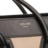 Celine Micro Tricolor Leather Luggage Tote Secondhand