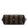 Fendi Canvas Pequin Stripe Satchel Secondhand