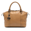 Gucci Leather GG Charm Dome Satchel Secondhand