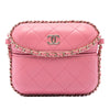 Secondhand Chanel Mini Quilted Lambskin Chain Around Vanity Case