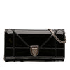 Dior Patent Diorama Croisiere Wallet On Chain Secondhand