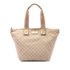 Gucci GG Canvas Web Tote Secondhand