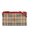 Burberry Haymarket Check Coated Canvas Peyton Crossbody Secondhand