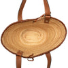 LOEWE Small Raffia Anagram Basket Tote Secondhand