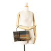 Prada Saffiano Tartan Print Top Handle Bag Secondhand
