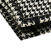 Dior Large Canvas Houndstooth Embroidered Book Tote Secondhand