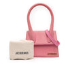 Jacquemus Croc Embossed Leather Le Chiquito Moyen Satchel Secondhand
