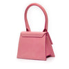 Jacquemus Croc Embossed Leather Le Chiquito Moyen Satchel Secondhand
