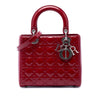Secondhand Dior Medium Patent Cannage Lady Dior