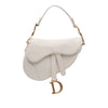 Dior Mini Oblique Canvas Saddle Bag Secondhand