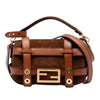 Fendi Mini Suede Cage Baguette Satchel Secondhand