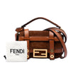 Fendi Mini Suede Cage Baguette Satchel Secondhand
