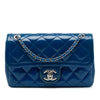 Chanel Small Quilted Patent Coco Shine Flap Secondhand
